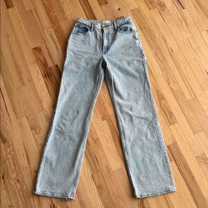 Abercrombie & Fitch 90s Relaxed Jean High Rise Curve Love 27L